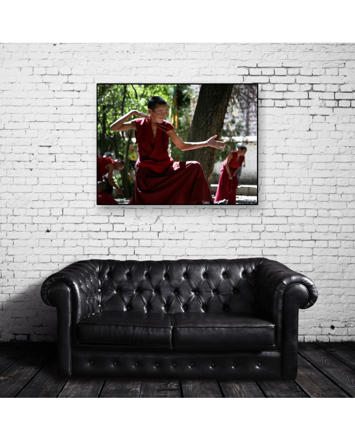Monjes del monasterio de  Sera, Lhasa, Tibet