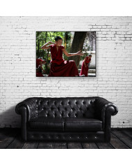 Monjes del monasterio de  Sera, Lhasa, Tibet