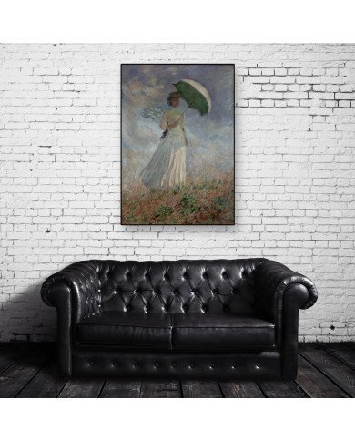 Monet, La dama de la sombrilla Monet, La dama de la sombrilla