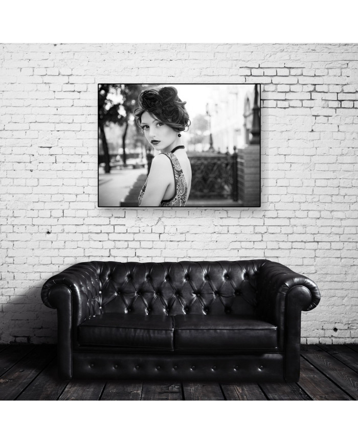 Retrato chic en París, Francia