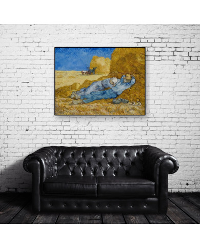 Van Gogh, La siesta Van Gogh, La siesta