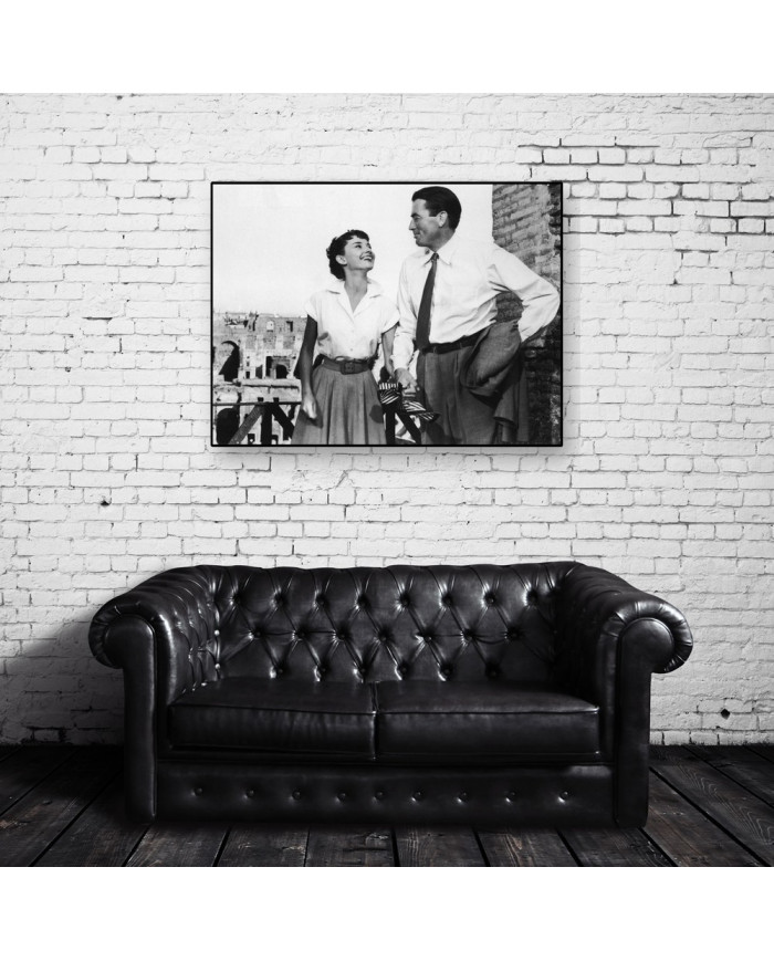 Audrey Hepburn en "Vacaciones en Roma"