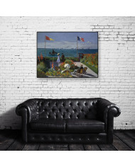 Claude Monet, Terrasse à Sainte-Adresse