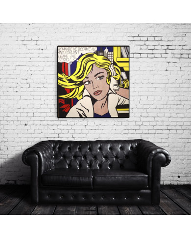Roy Lichtenstein, M-maybe Roy Lichtenstein, M-maybe