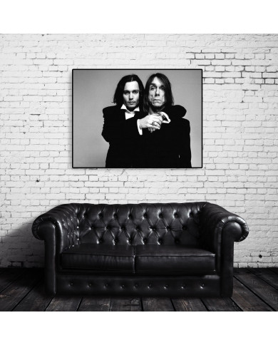 Johnny Depp e Iggy Pop Johnny Depp e Iggy Pop