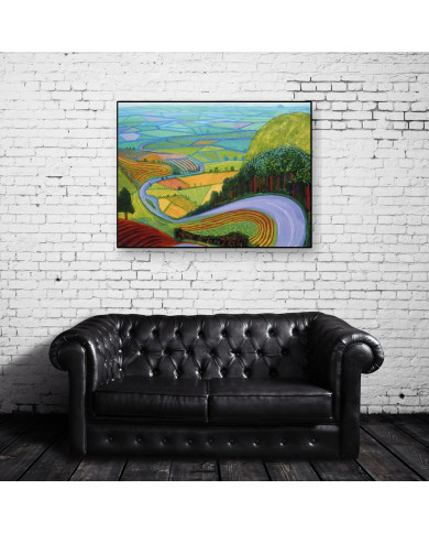 David Hockney, Garrowby hill David Hockney, Garrowby hill