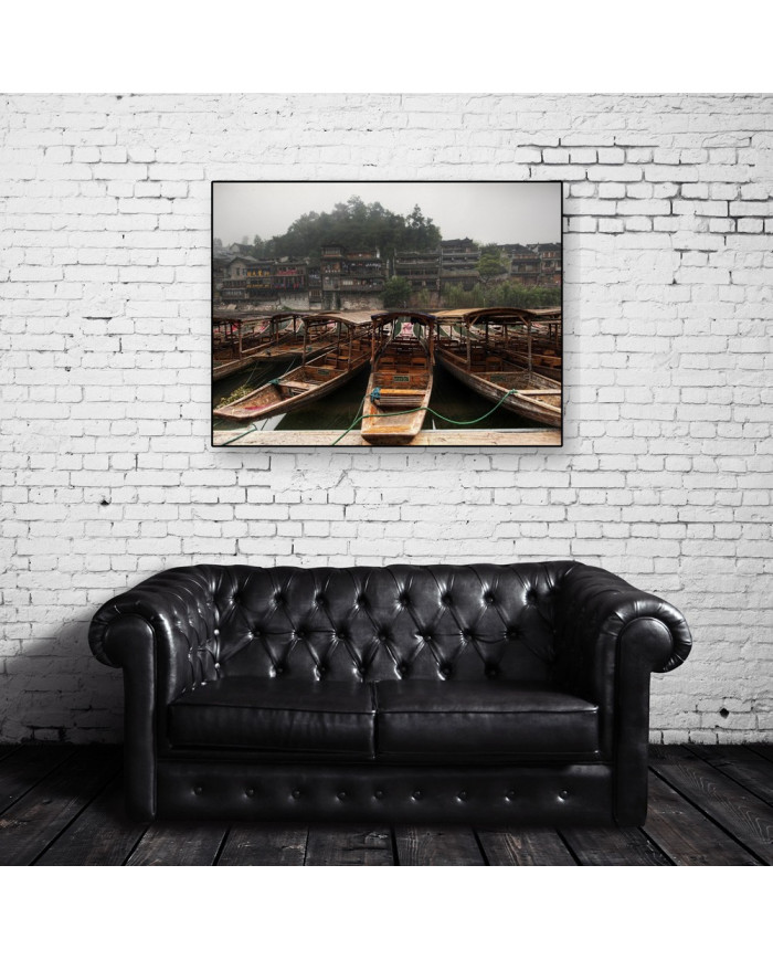 Barcas de pescadores, China