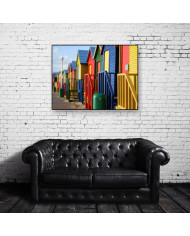 Famosas cabinas de playa, Cape Town, SudÁfrica