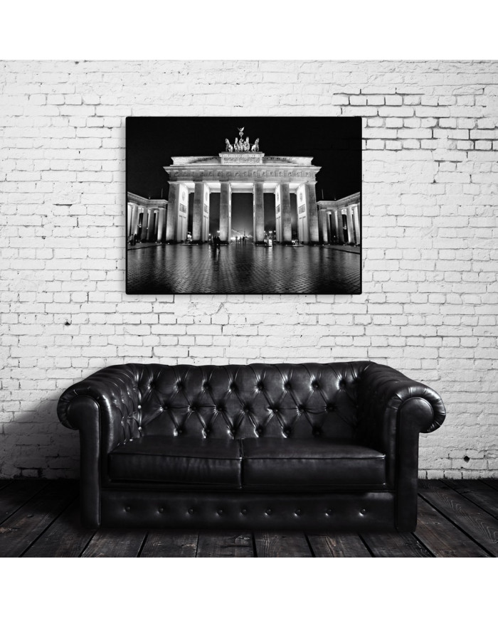 La puerta de Brandenburgo, Berlín, Alemania