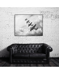 Bombarderos Lancaster, segunda guerra mundial, UK