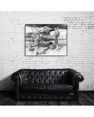 Preparando el aeroplano