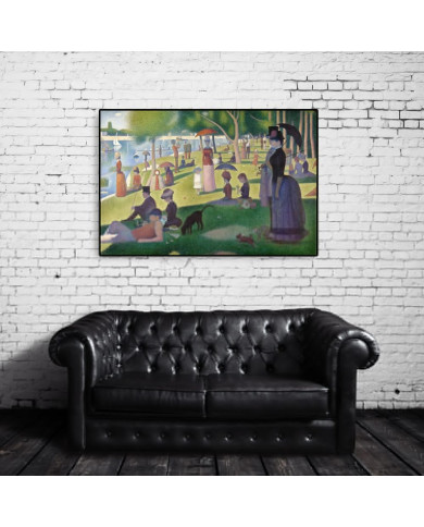 George Seurat, Dimange à La Grande Jatte George Seurat, Dimange à La Grande Jatte