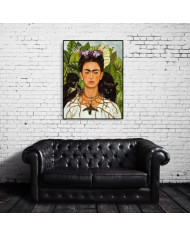 F. Kahlo, Autoportrait au collier d'épines et au colibri