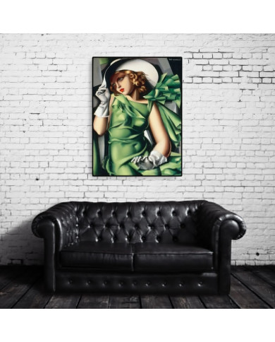 T.Lempika, Femme en vert T.Lempika, Femme en vert
