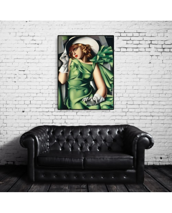 T.Lempika, Femme en vert