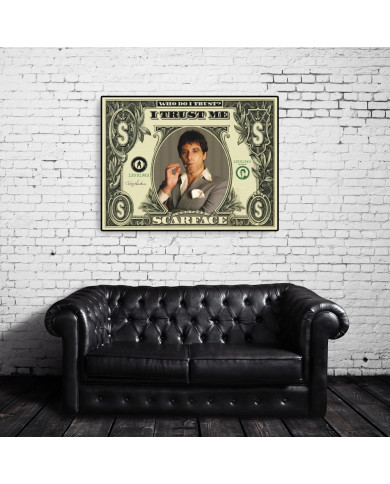 Scarface: Al Pacino Dollar bill Scarface: Al Pacino Dollar bill