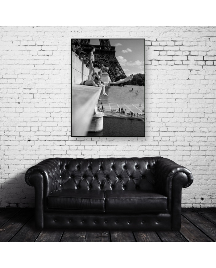 El salto sobre el Sena, París, 1945