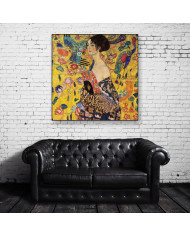 Gustav Klimt, Woman with fan