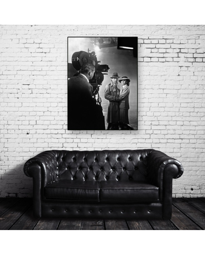 Humphrey Bogart e Ingrid Bergman en "Casablanca"