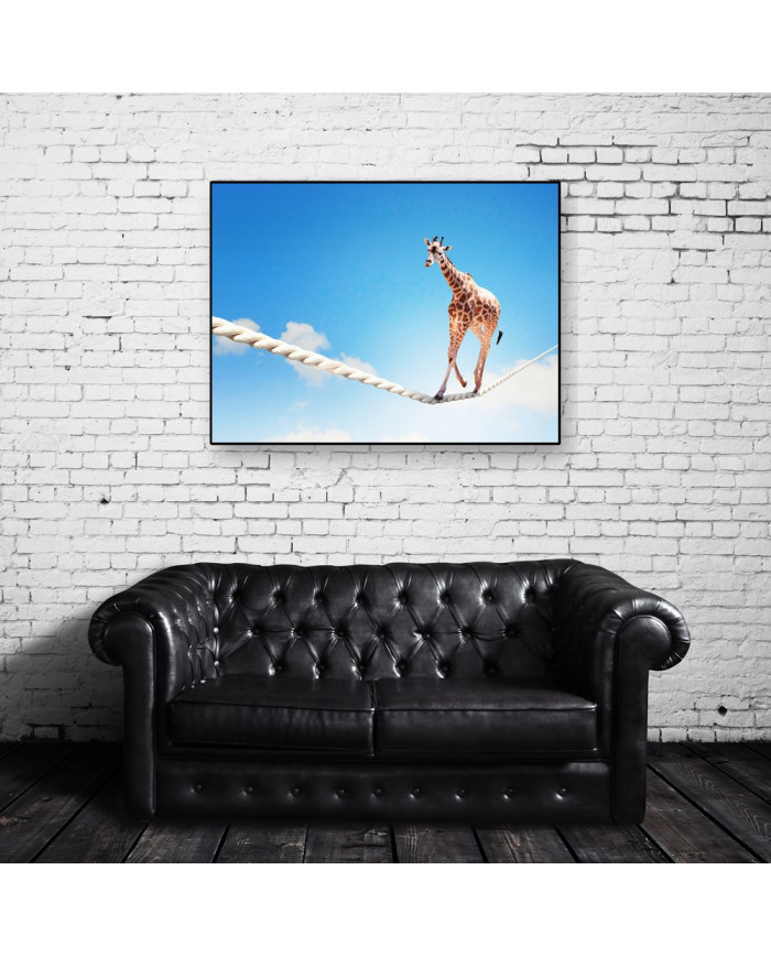 La jirafa equilibrista