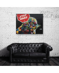 Maestro Yoda según mural de Eduardo Kobra