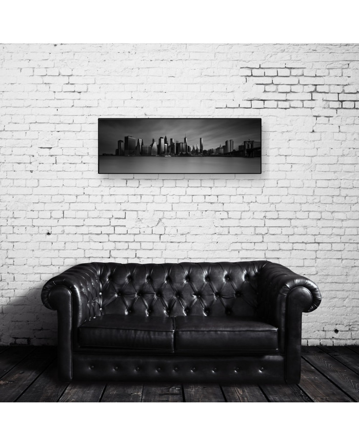 Manhattan Skyline con Brooklyn Bridge , New York City