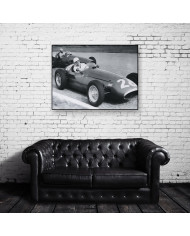 Stirling Moss con Maserati y Juan Manuel Fangio con Ferrari, 1956