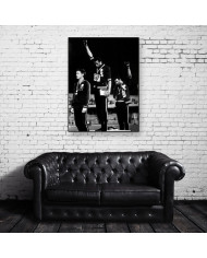 Tommie Smith y John Carlos en  los juegos de México, 1968