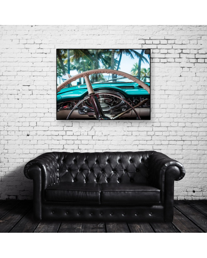 Varadero desde un coche clásico cubano