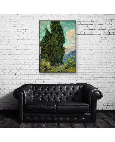 Vincent Van Gogh, Cypresses Vincent Van Gogh, Cypresses