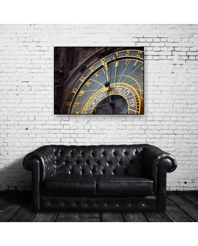Detalle del reloj astronómico, Praga, República Checa Detalle del reloj astronómico, Praga, República Checa