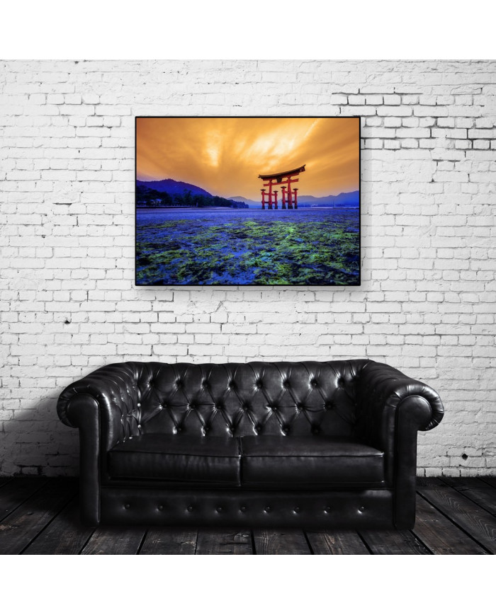 Tori Gate,Santuario Itsukushima,Hiroshima,Japón