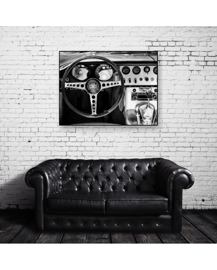 Cabina de un Jaguar E