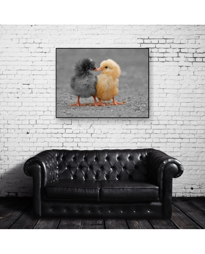 El beso de los pollitos