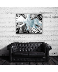 Vista de los rascacielos de Times Square,Nueva York, USA