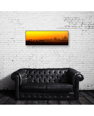 Vista panorámica,Taj Mahal,India