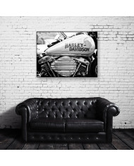 Detalle de una Harley Davison, París, 11 mayo 2013