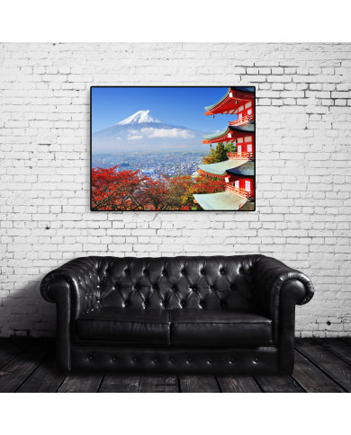Monte Fuji en otoño,Japón Monte Fuji en otoño,Japón