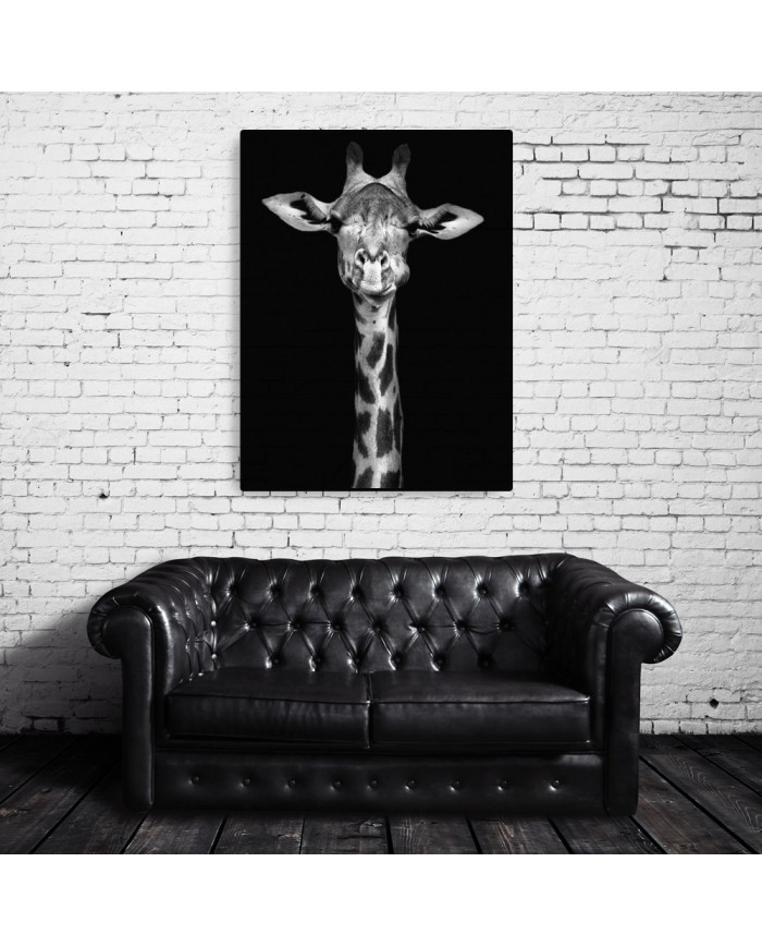 Retrato de una jirafa, Nairobi, Kenia