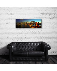 Vista panorámica del puerto de Sydney, Australia