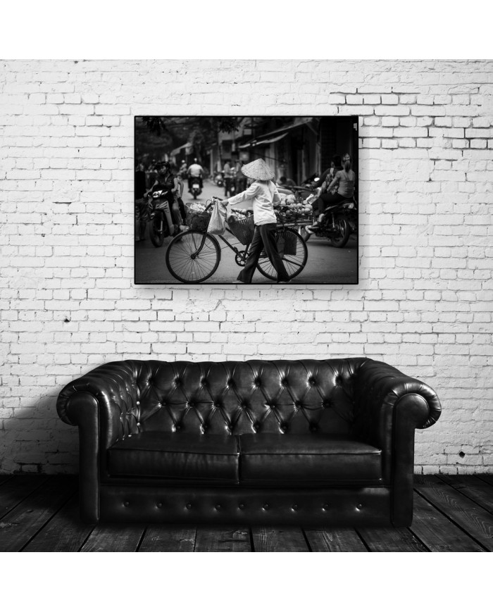 Mercado vietnamita, Hanoi, Vietnam