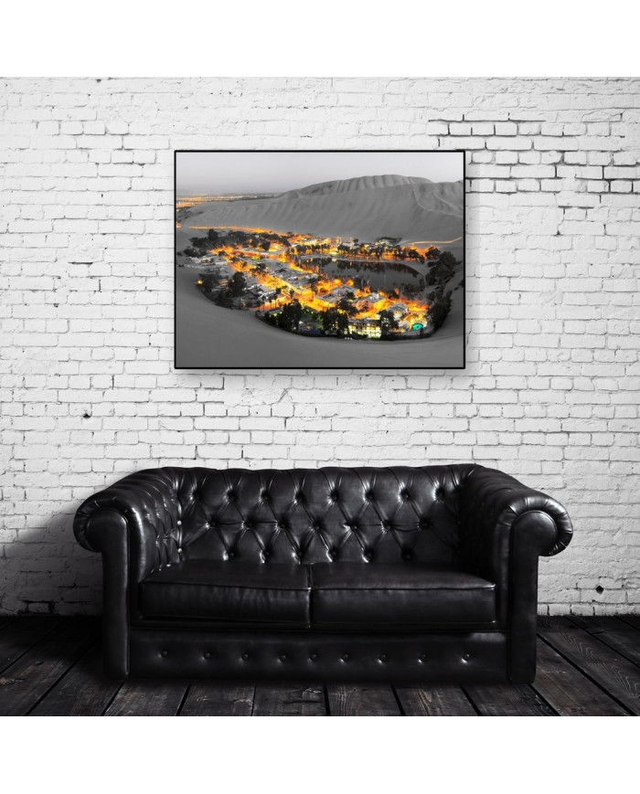 Oasis de Huacachina, desierto de Atacama, Perú