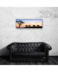 Atardecer en el Parque nacional Masai Mara, Kenia