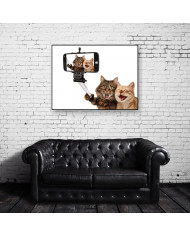 Selfie de gatos