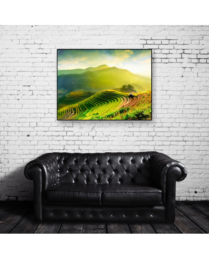 Campos de arroz en Mu Cang Chai, Vietnam