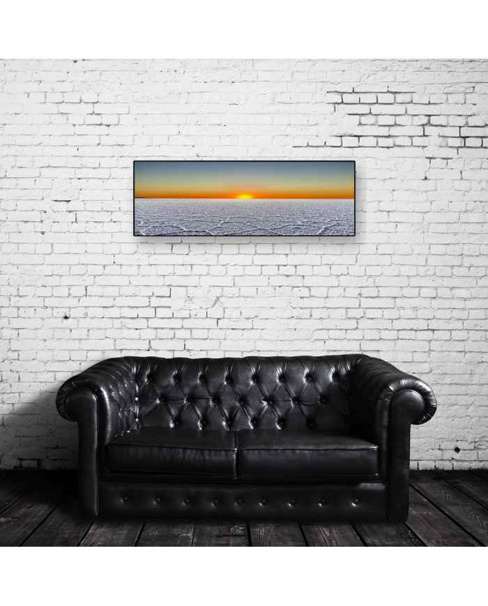 Amanecer en el Salar de Uyuni, Bolivia