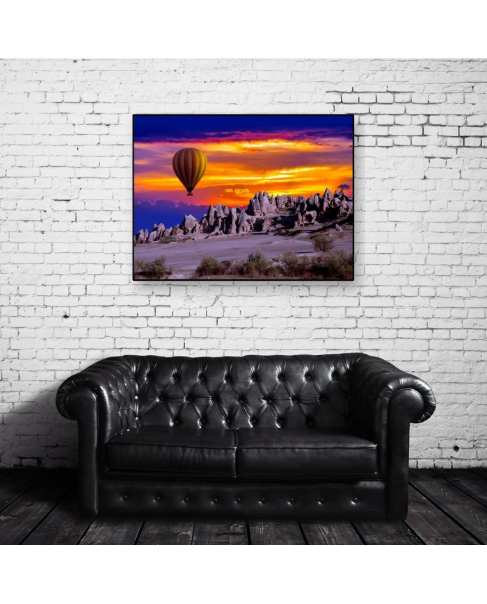 Vista aérea de Capadocia, Turquía