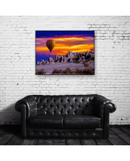 Vista aérea de Capadocia, Turquía