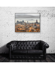 Rome desde el Castillo de Sant'Angelo, Italia