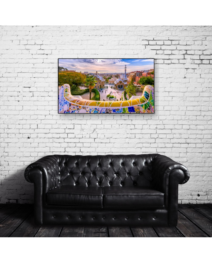 Park Guell in Barcelona, España